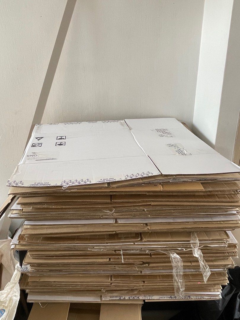 Used cartons for Sale, Everything Else on Carousell