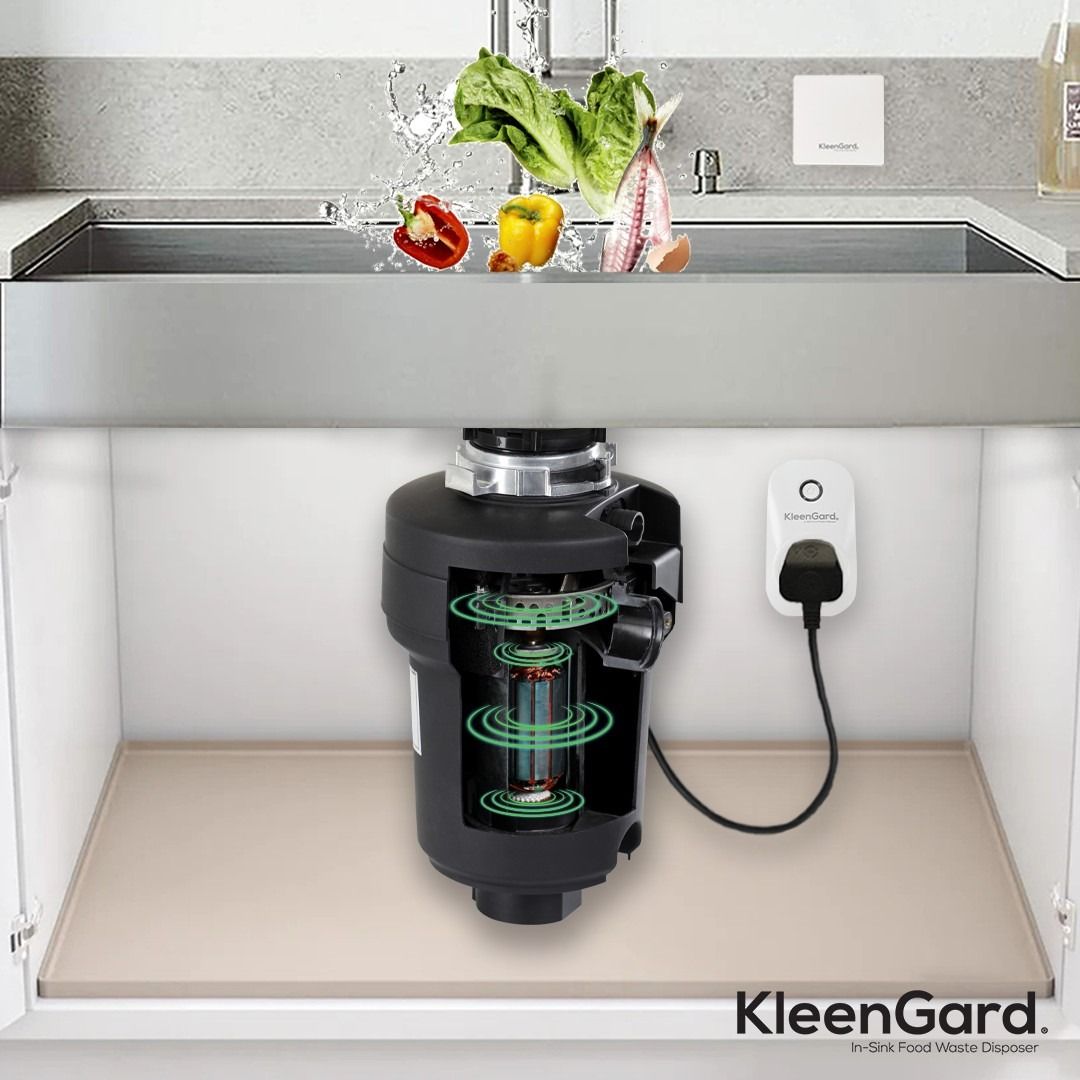 USED LIKE NEW Kleengard Food Waste Disposer Heavy Duty SD500, TV & Home  Appliances, Kitchen Appliances, Dishwasher on Carousell