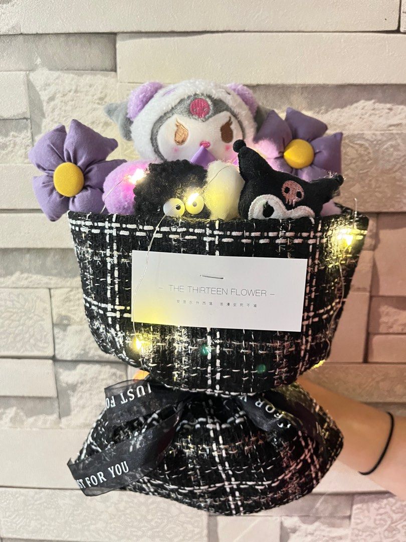 [5 Left] Graduation Day Birthday Valentines Day Kuromi Flower Bouquet