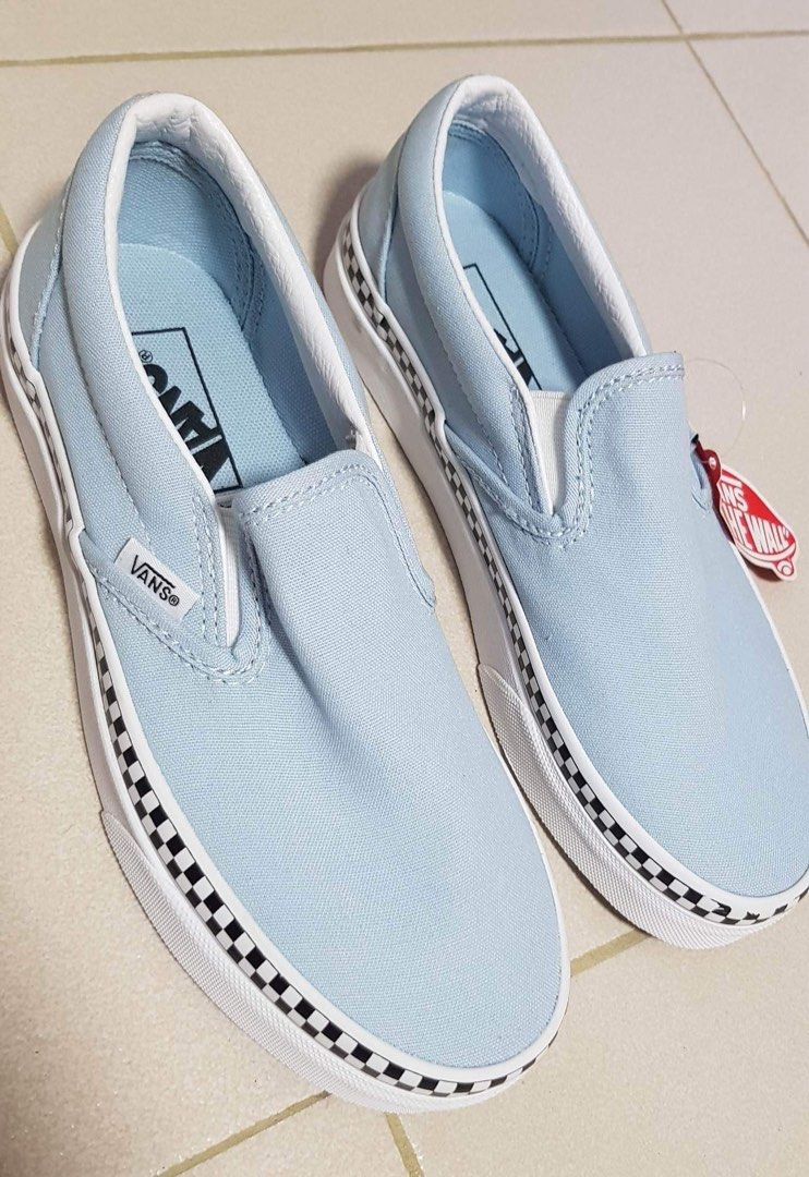 Check foxing cool top blue vans