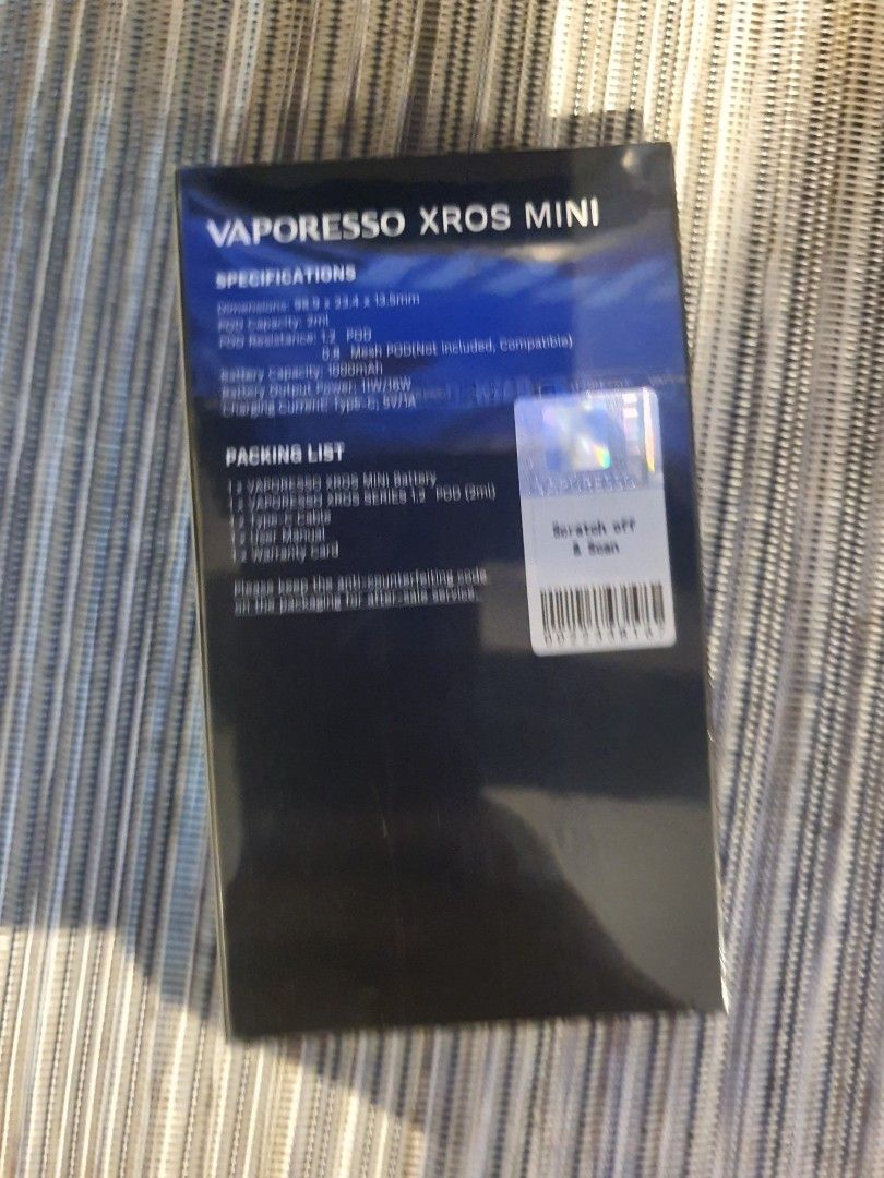 Brand New Vaporesso XROS Mini, Beauty & Personal Care, Men's Grooming ...