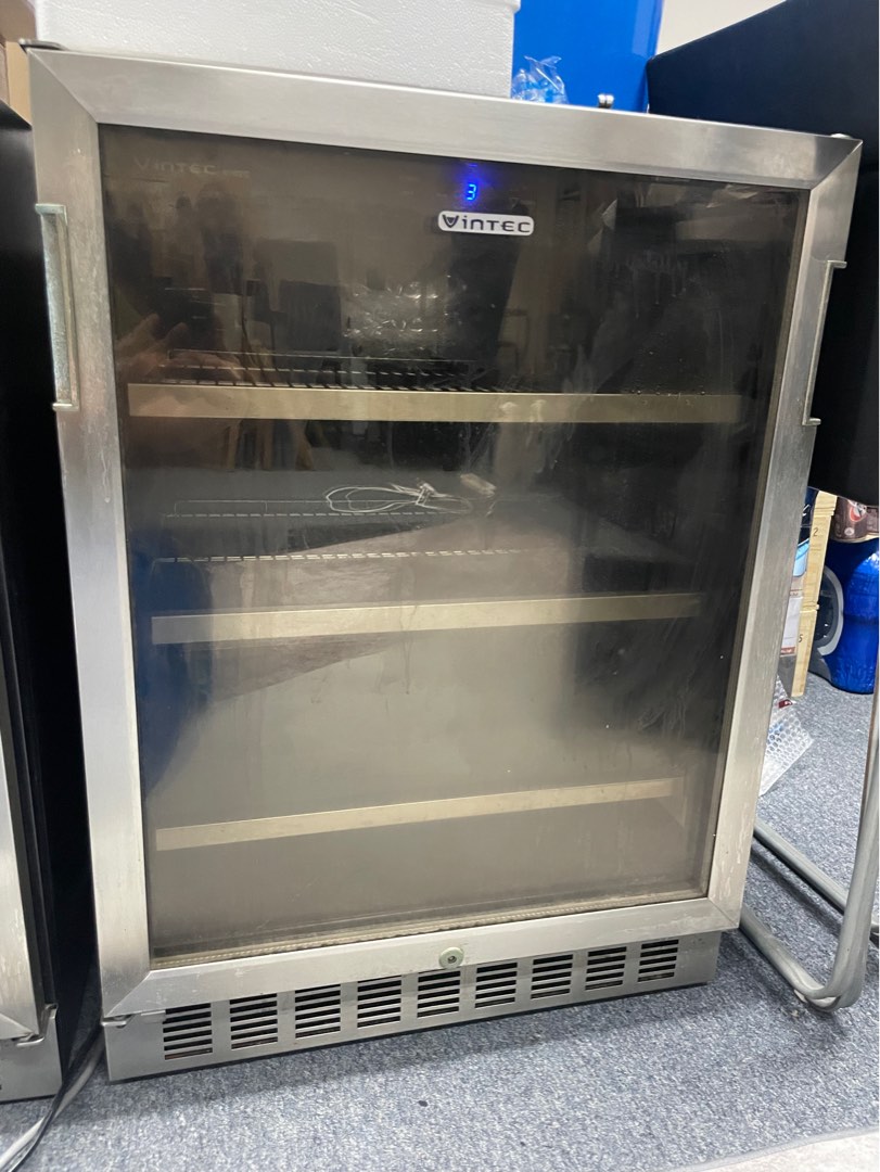 Vintec 40 bottle capacity wine fridge / chiller / cellar / cooler, TV