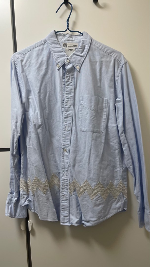 Visvim shirt size 1, 名牌, 服裝- Carousell