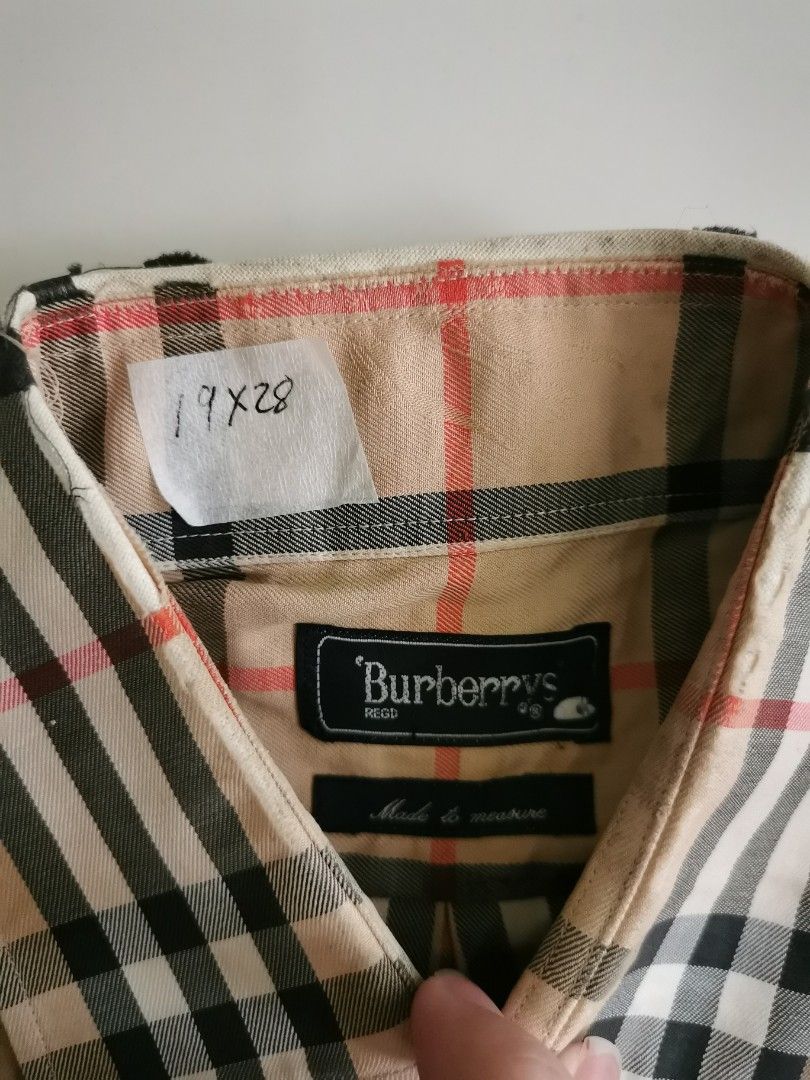 Burberry made to measure deals