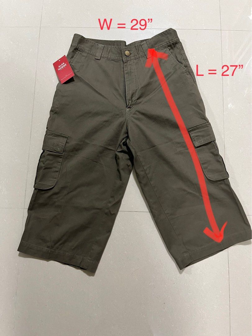 Mens cargo shorts size 29 hot sale