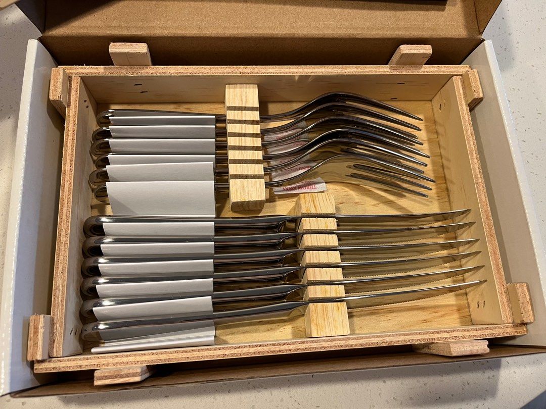 WMF steak cutlery set, Furniture & Home Living, Kitchenware & Tableware