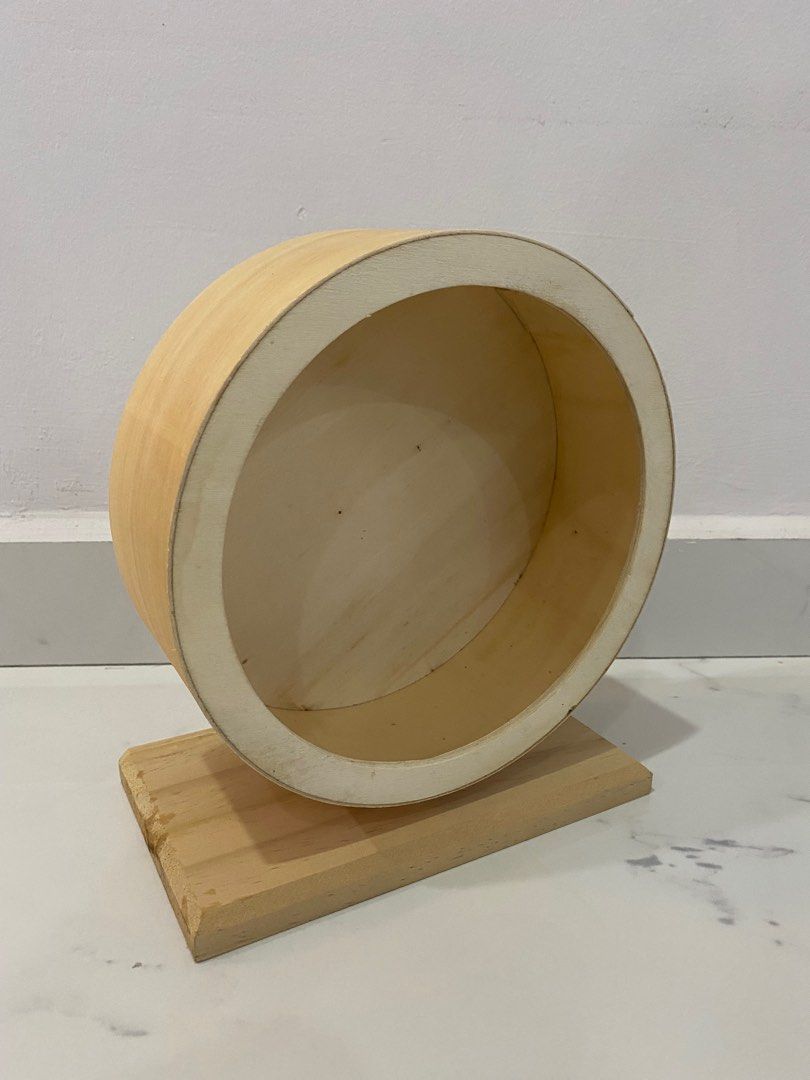Wooden Hamster wheel, Pet Supplies, Homes & Other Pet Accessories on