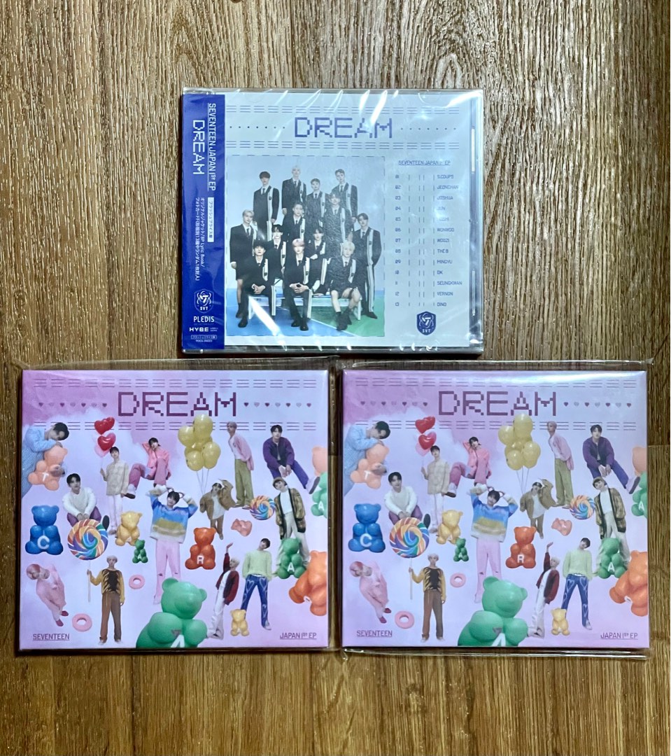 [WTS/LFB] Seventeen SVT DREAM limited edition C and flash price version ...