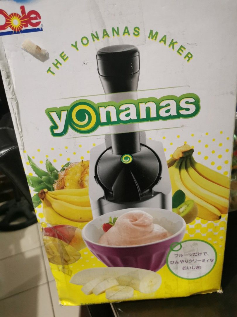 Yonanas Frozen Fruits Ice Cream Yogurt Dessert Maker, TV & Home