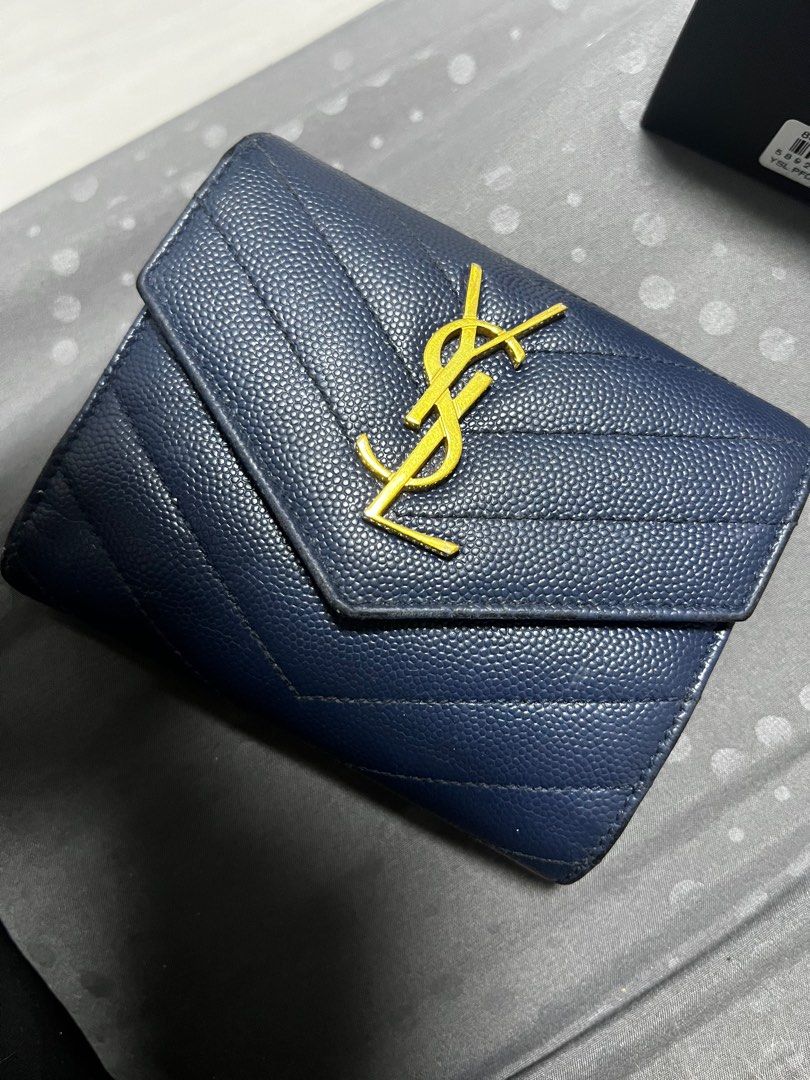 YSL Wallet, Luxury, Bags & Wallets on Carousell