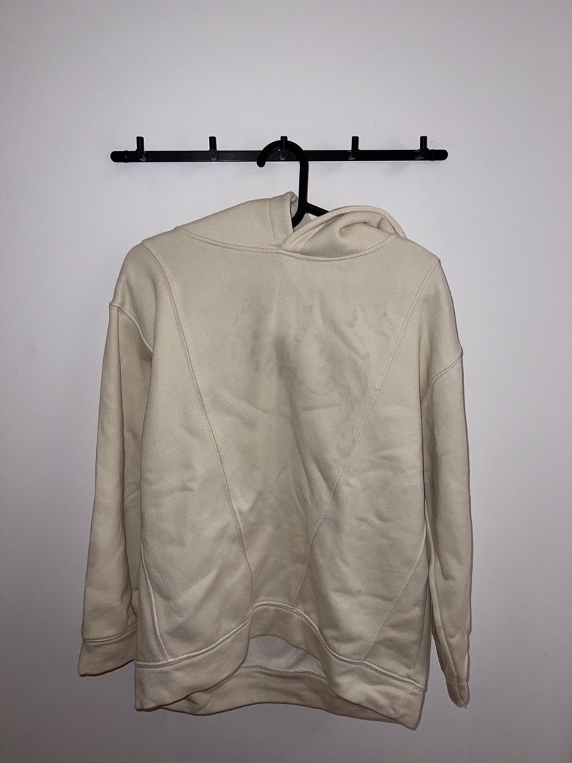 Beige hoodie zara deals
