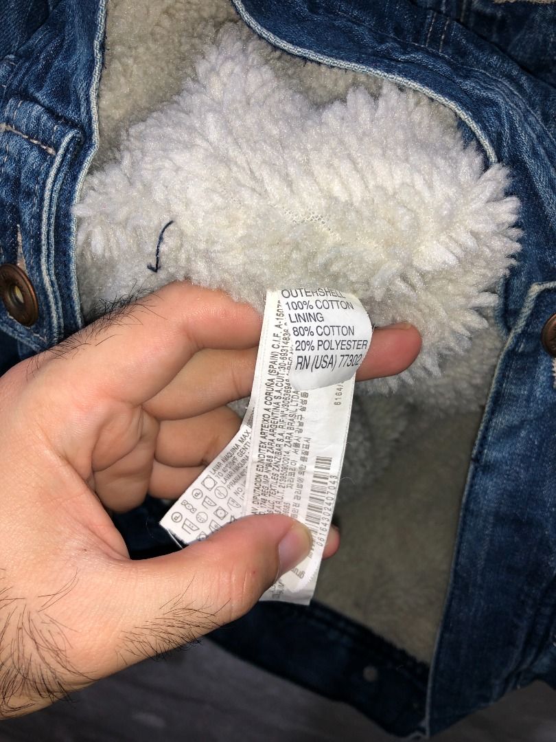 Zara man denim jacket Sherpa Excellent condition (Category: Coats, Jackets and Outerwear) located in Subic. Submitted by EdwardC39 (Listing ID 1209812982, Image 3). Description: Please check the photos carefully. If there are any questions let me know. Also, there are no returns no exchanges, and No COD/COP. So, always makes sure you are 100% certain of what you are buying. Customers who pay first will get the item and some items need rewashing. 