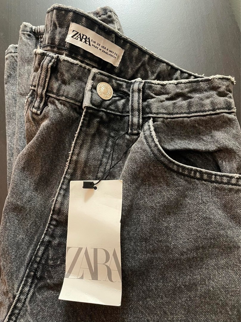 jeans mom zara