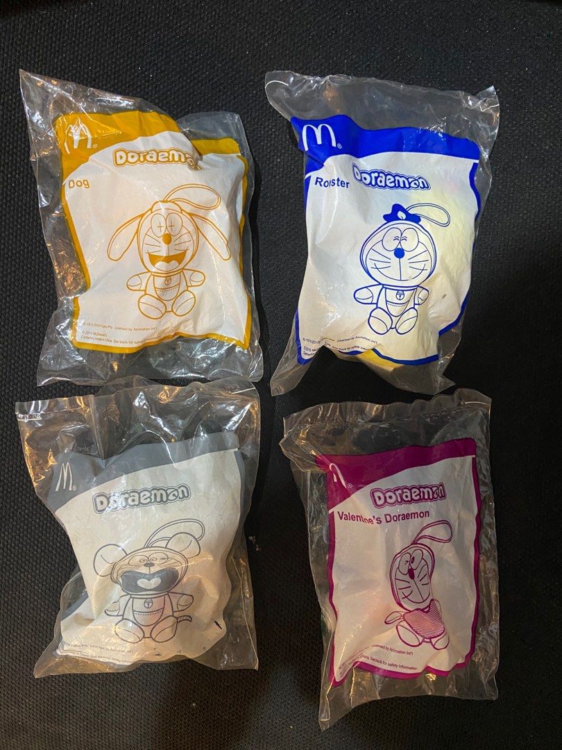 Zodiac Doraemon Limited Edition McDonald's Happy Meal Toys, Hobbies ...