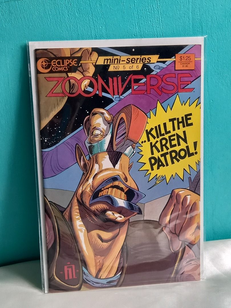 "ZOONIVERSE" Vol 1 No. 5 ECLIPSE COMICS April 1987, Hobbies & Toys
