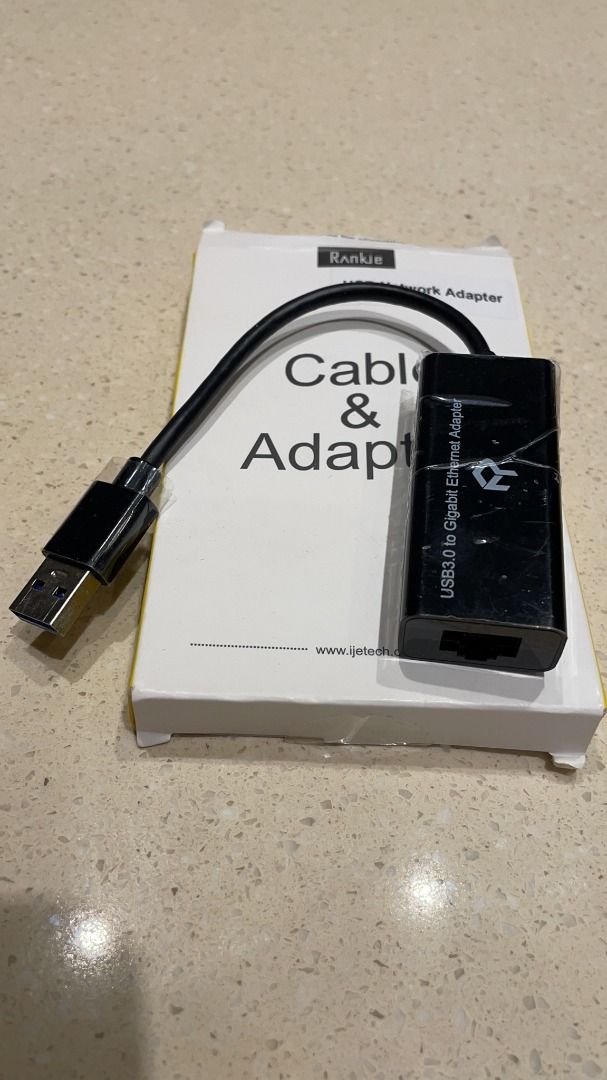 1641) Rankie USB Network Adapter, USB 3.0 to RJ45 Gigabit