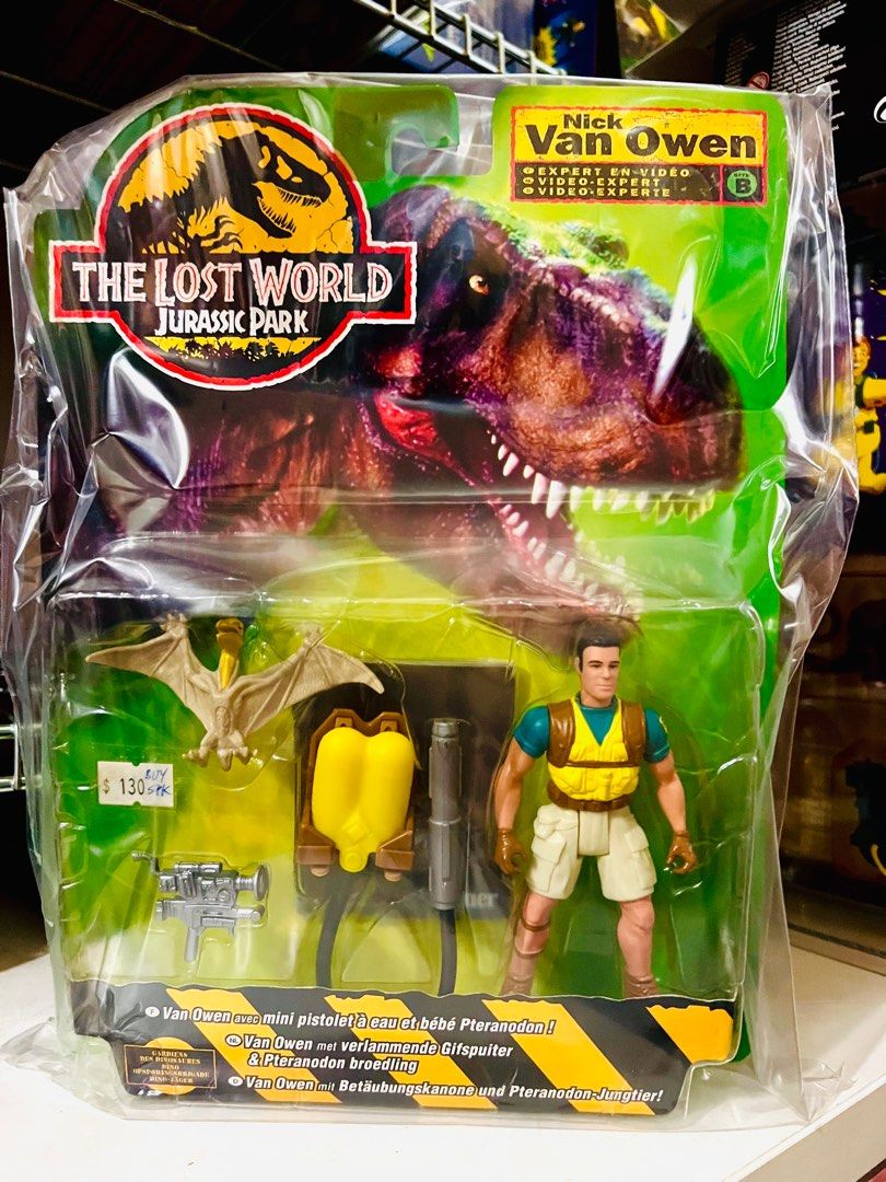 1996 Kenner Jurassic Nick Van Owen The Lost World NEW, Hobbies