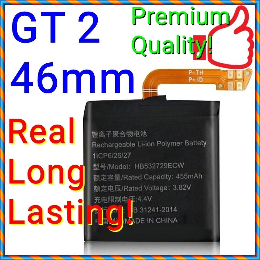 Huawei watch battery top