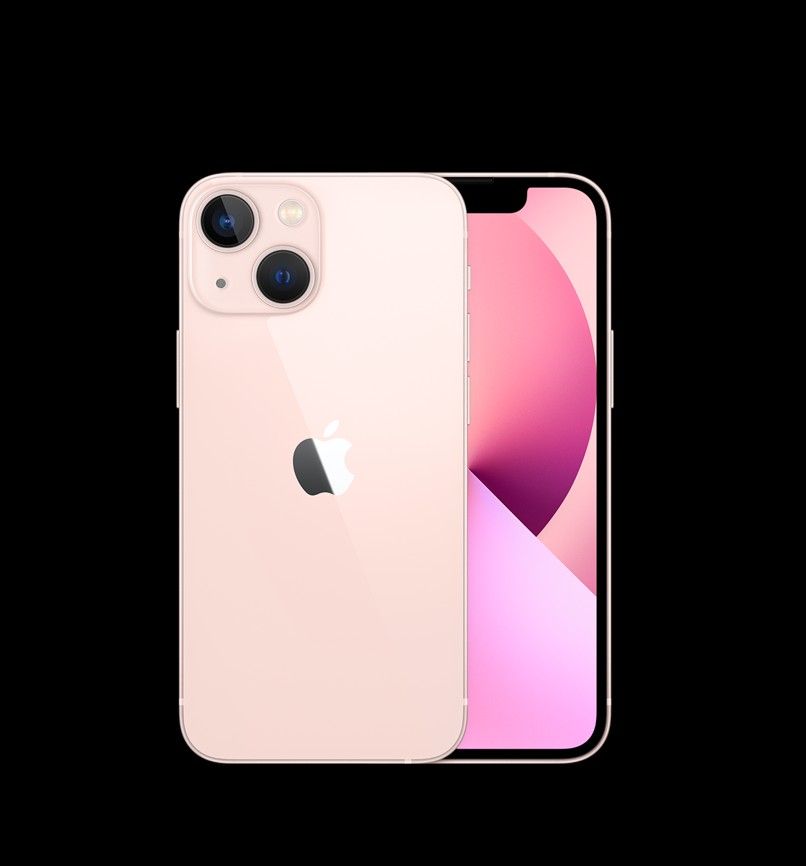 行貨99％新iPhone 13 Mini 128Gb (Pink粉紅色) 電池100% (有保養至2023
