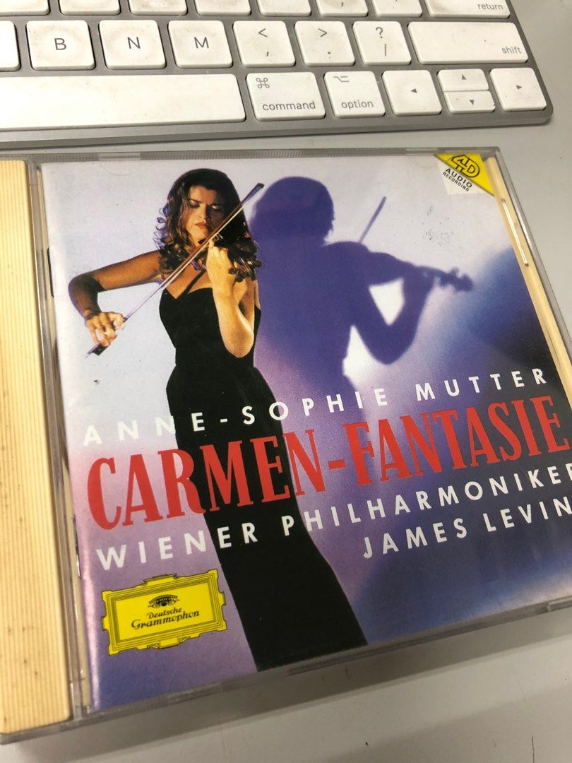 日版天龍24K金碟Anne Sophie Mutter Carmen Fantasie 24K Gold CD 卡農