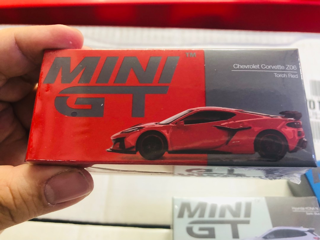 ミニカー MINI GT Chevrolet Corvette Z06 Torch Red 1/64 Mini GT 2023 Chevrolet Corvette Z06 (Torch Red) Diecast