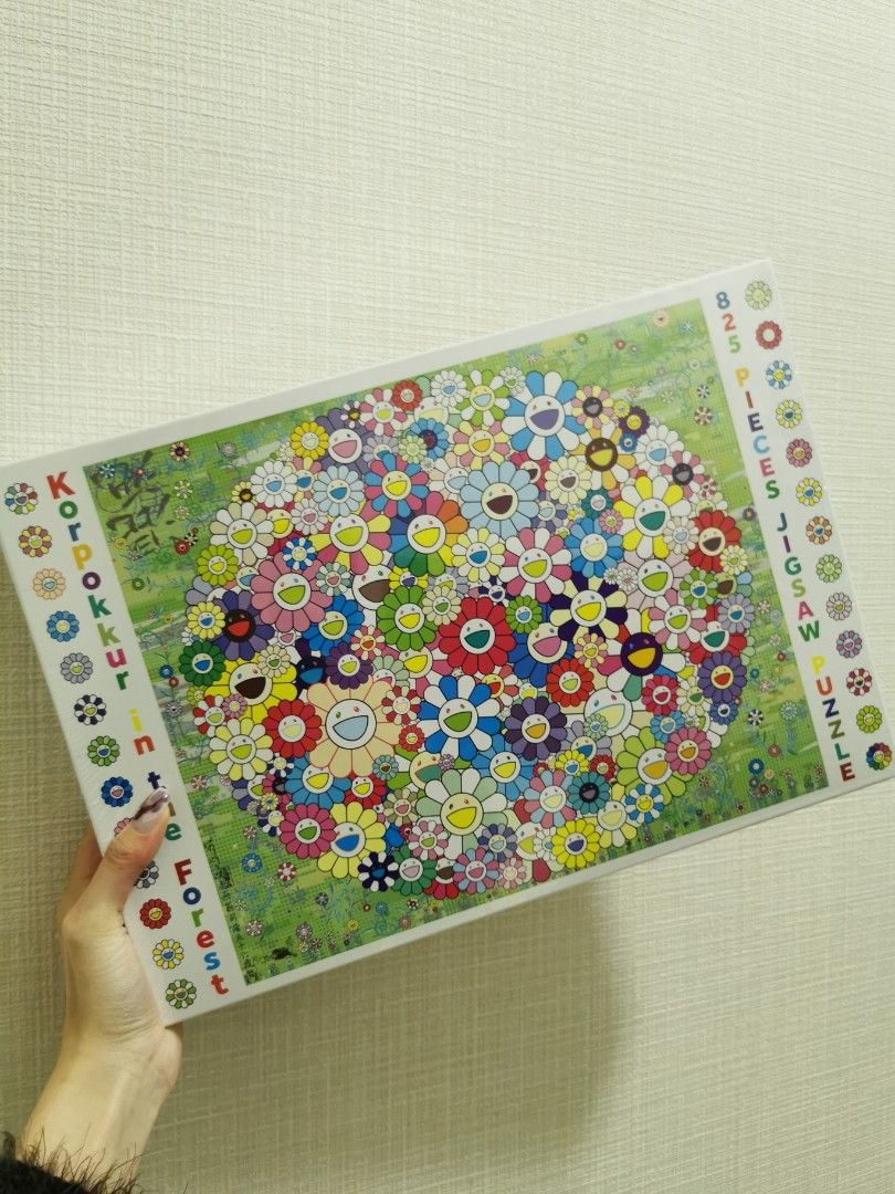 村上隆Takashi Murakami Flower Jigsaw Puzzle <小了一塊介意勿