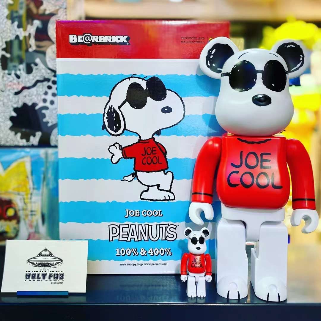 BE@RBRICK JOE COOL 100%+400% sets , 興趣及遊戲, 玩具& 遊戲類