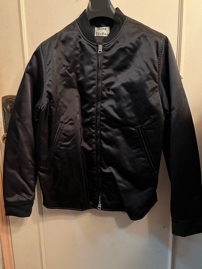 Acne mylon bomber top