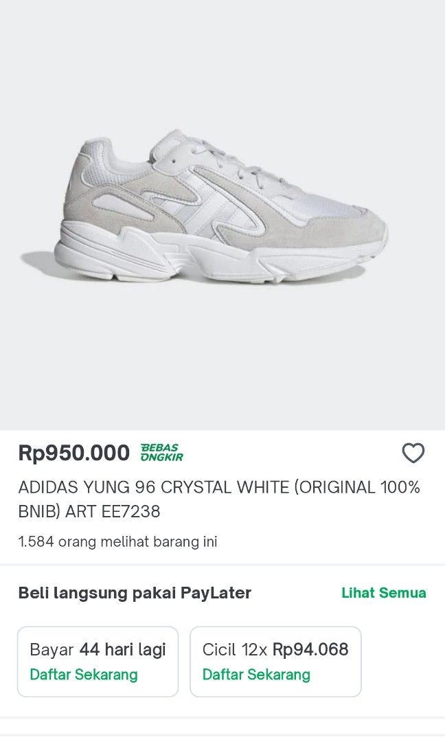 Adidas Torsion Original, Fesyen Pria, Sepatu , Sneakers di Carousell