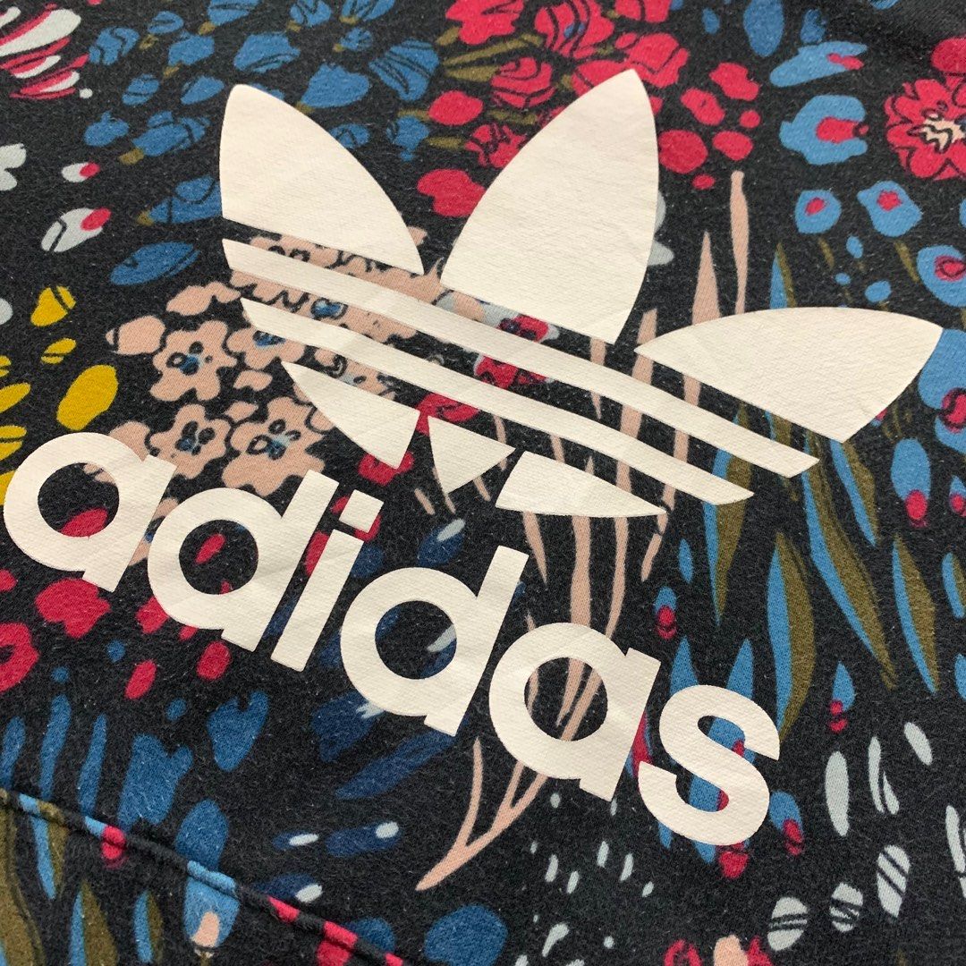Adidas Trefoil Floral Hoodie