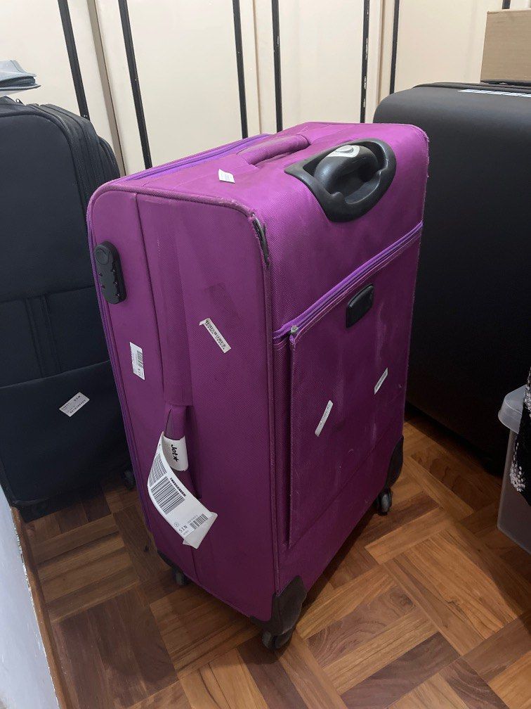 American Tourister purple luggage, Hobbies & Toys, Travel, Luggage on