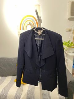 Anne Klein Navy Blue Coat