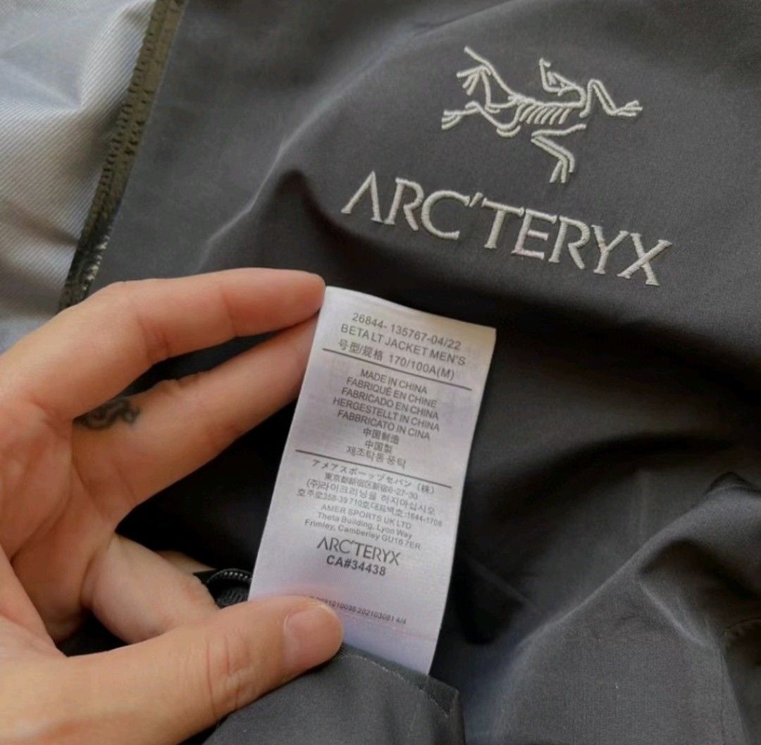 Arc'teryx trousers, size 32