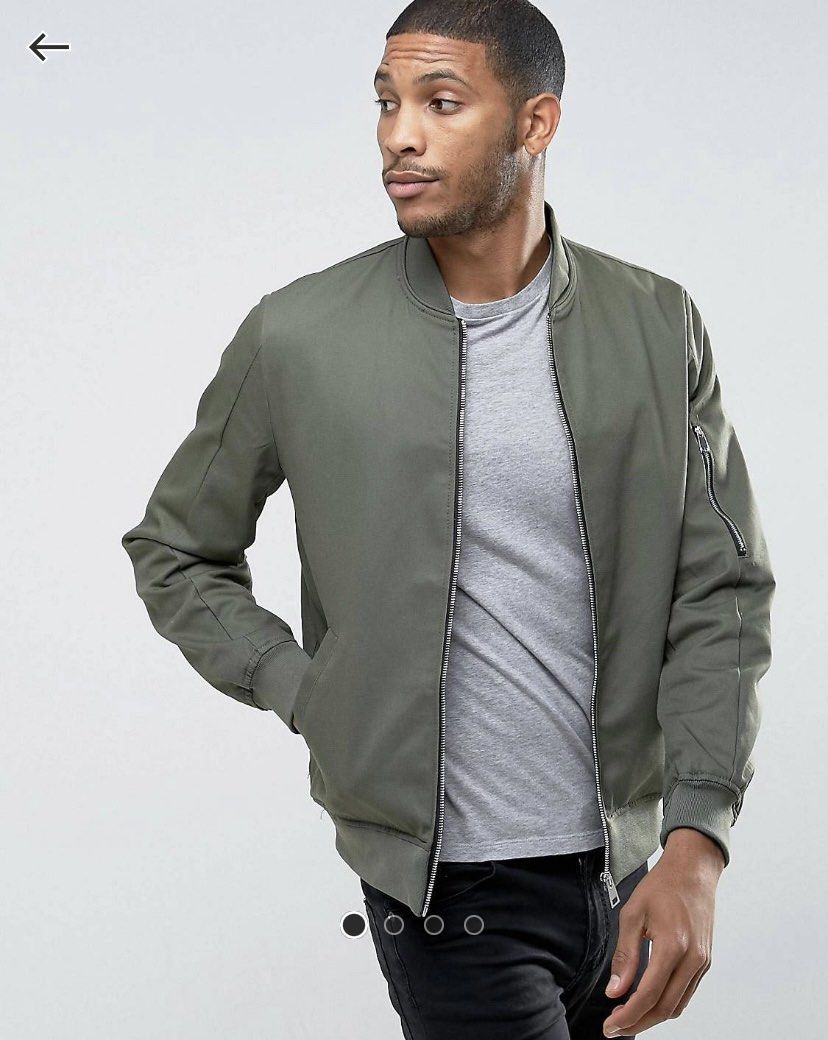 Men's cotton bomber hotsell jacket