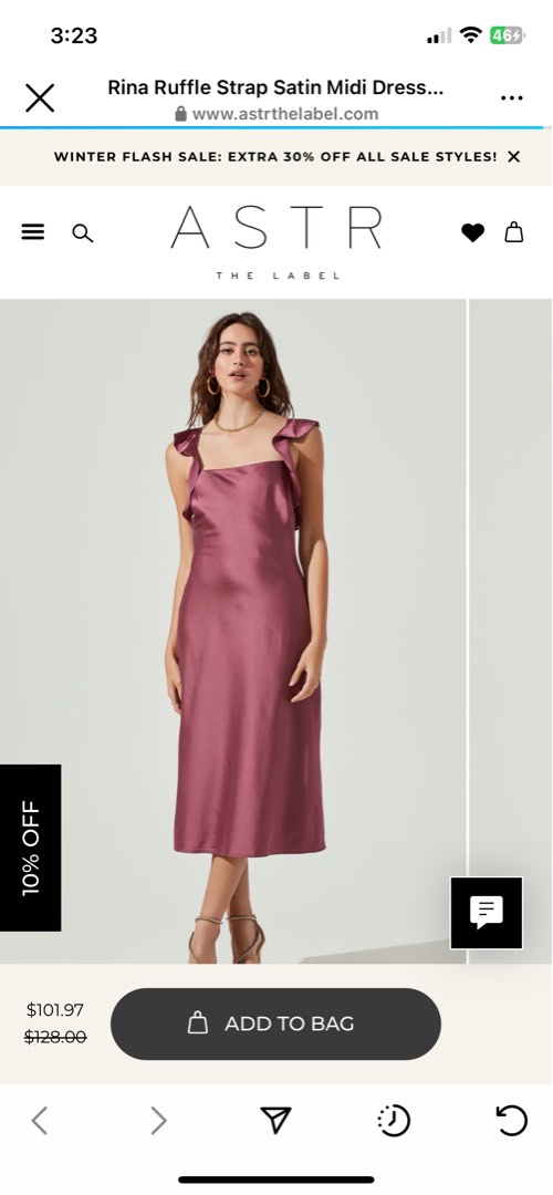 Astr midi dress, Women's Fashion, Dresses & Sets, Dresses on Carousell