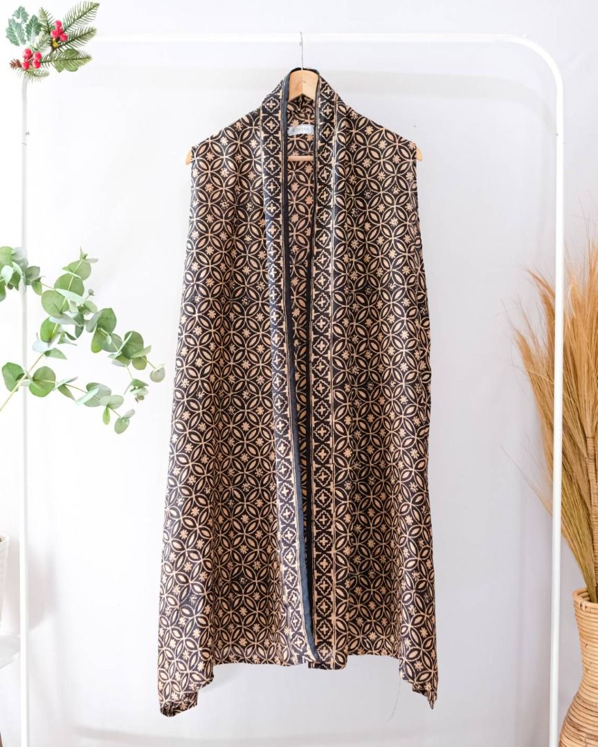Cardigan batik wanita modern top