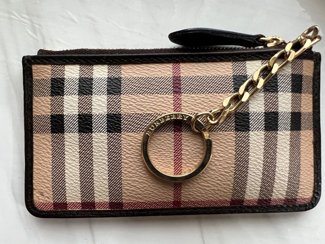 Authentic Burberry Coin Purse, Luxury, Bags & Wallets on Carousell