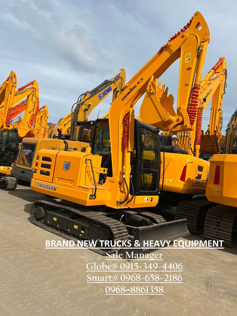 Backhoe Excavator Lonking CDM6060N Brand new .23cubic bucket weichai