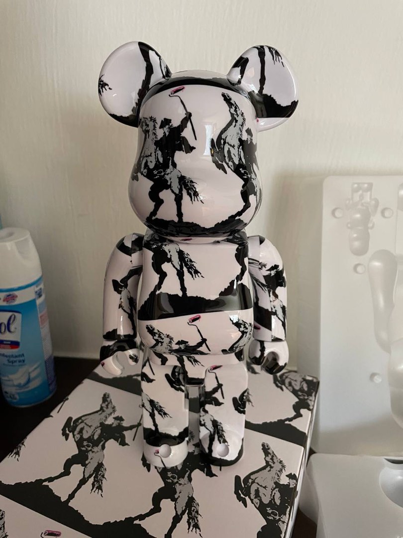 BearBrick Banksy Highwayman 400 & 100, Hobbies & Toys, Toys & Games