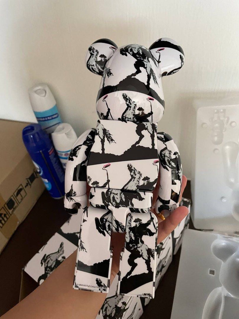 BearBrick Banksy Highwayman 400 & 100, Hobbies & Toys, Toys & Games