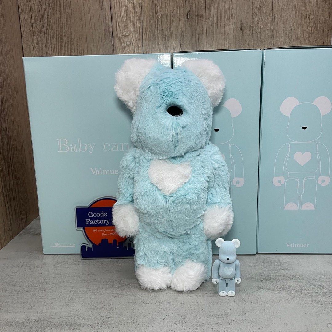 BEARBRICK Valmuer Baby candy 100％ & 400％ be@rbrick, 興趣及遊戲 