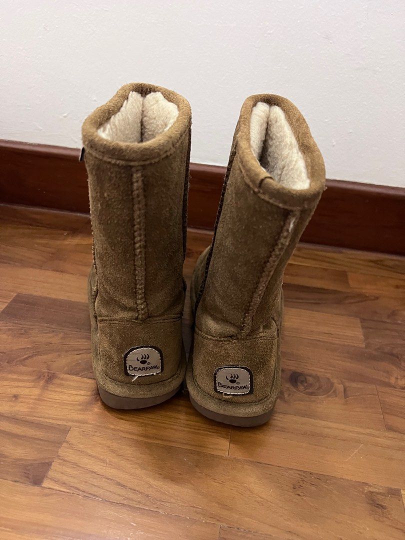 Bearpaw online furry boots