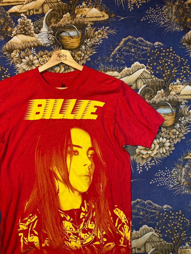 Billie Eilish, Men's Fashion, Tops & Sets, Tshirts & Polo Shirts On 