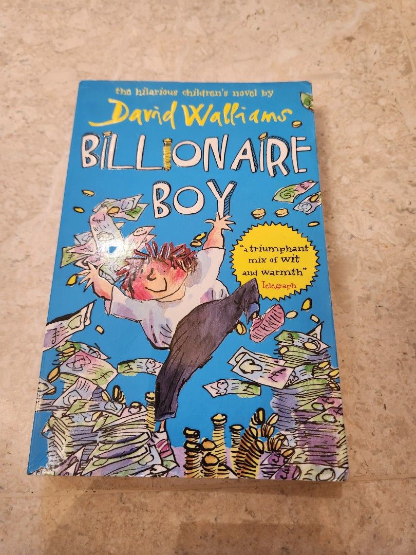 Billionaire Boy by David Walliams, Hobbies & Toys, Books & Magazines