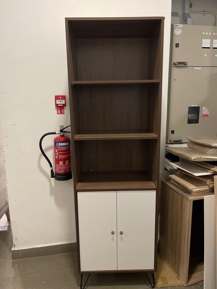 Bookshelf file cabinet defect unit, Furniture & Home Living, Furniture ...