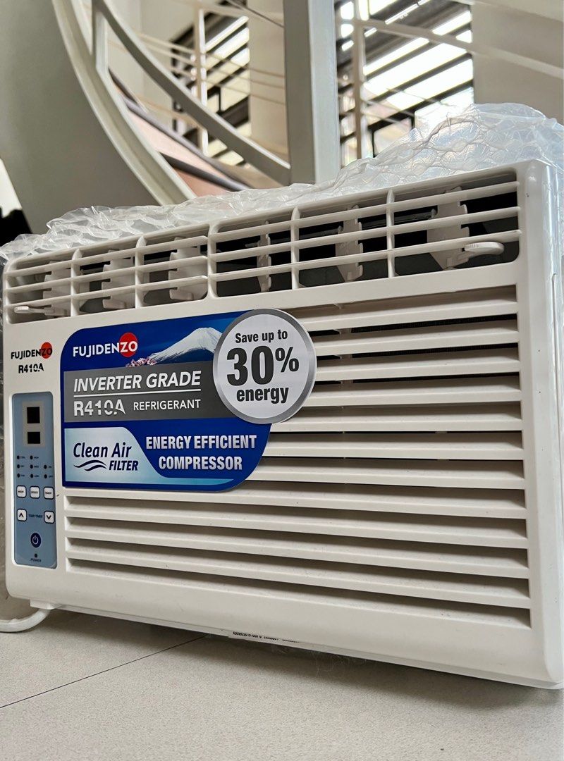 BRAND NEW Fujidenzo 0.6HP Inverter Grade Window Type Aircon, TV & Home