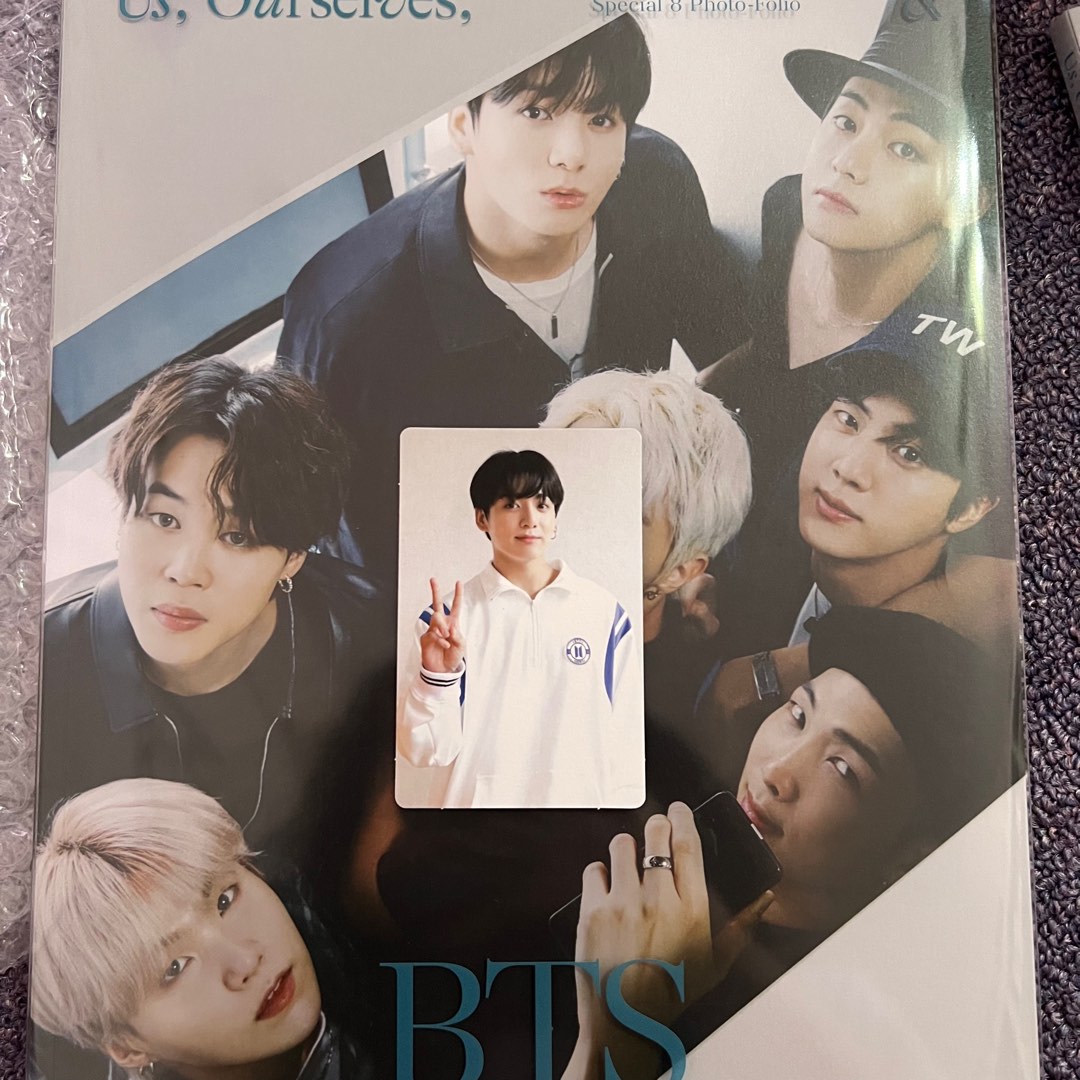 Bts We Photofolio With Jungkook Jk Pc Hobbies Toys Memorabilia Collectibles K Wave On