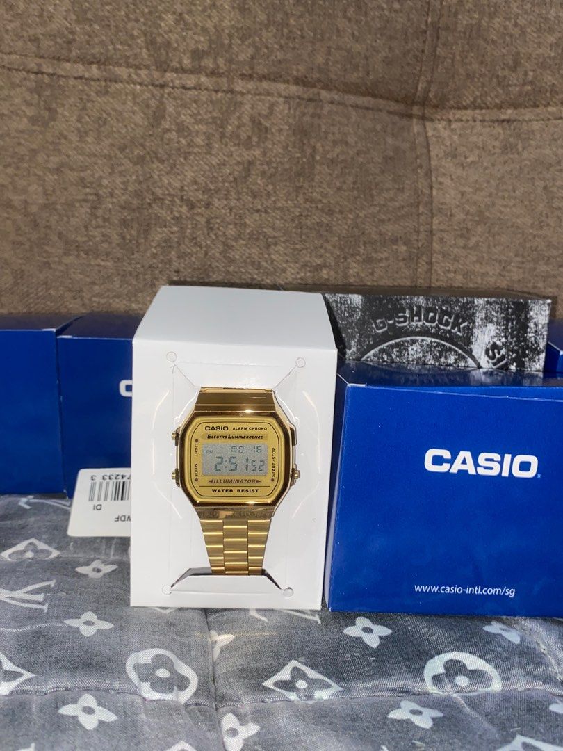 Casio A168, Women's Fashion, Watches & Accessories, Watches on Carousell