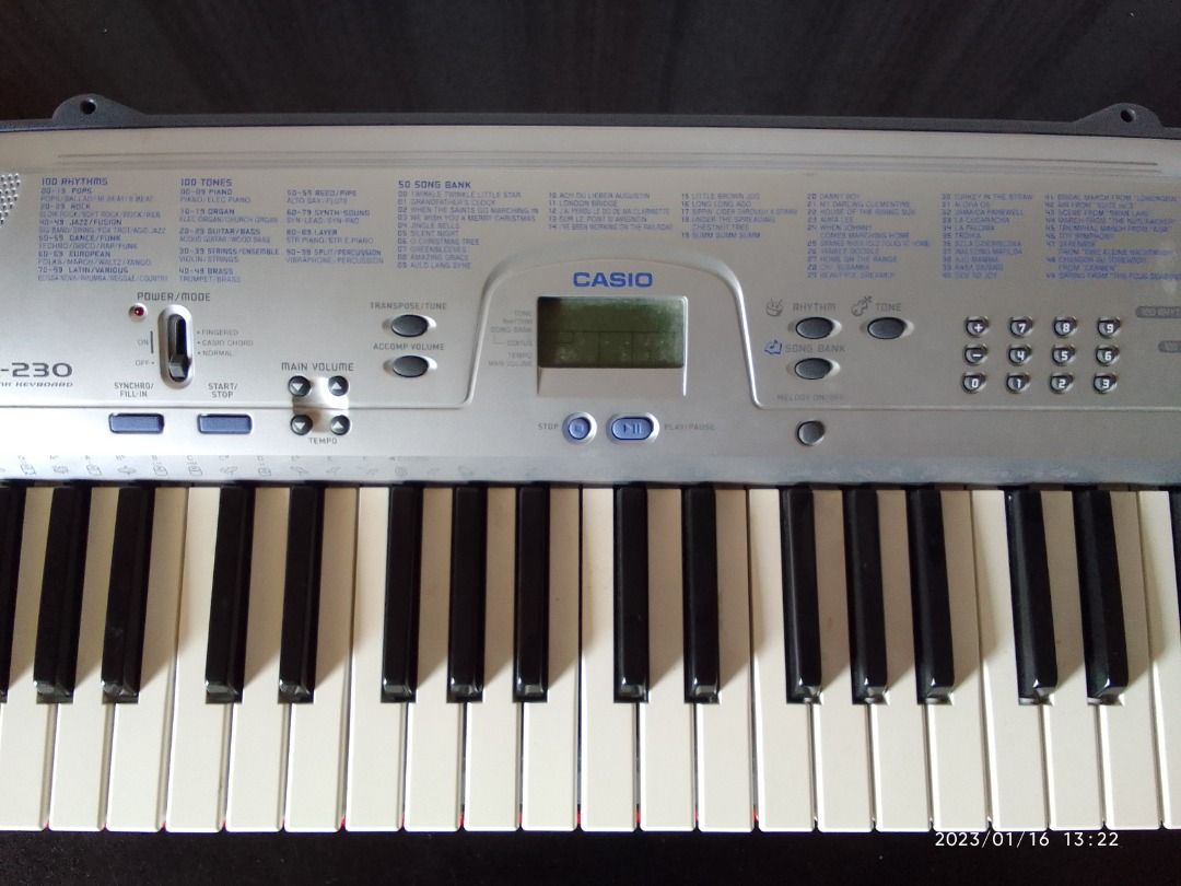 Casio CTK 230 Keyboard 50 song Hobbies Toys Music Media