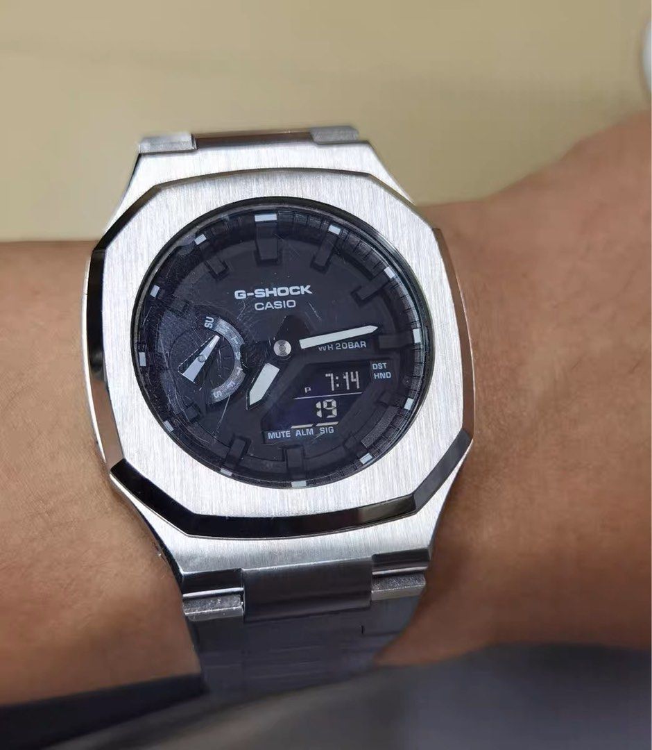 Casio gshock custom nautilus Patek style mod ga2100 ga2110, Mobile